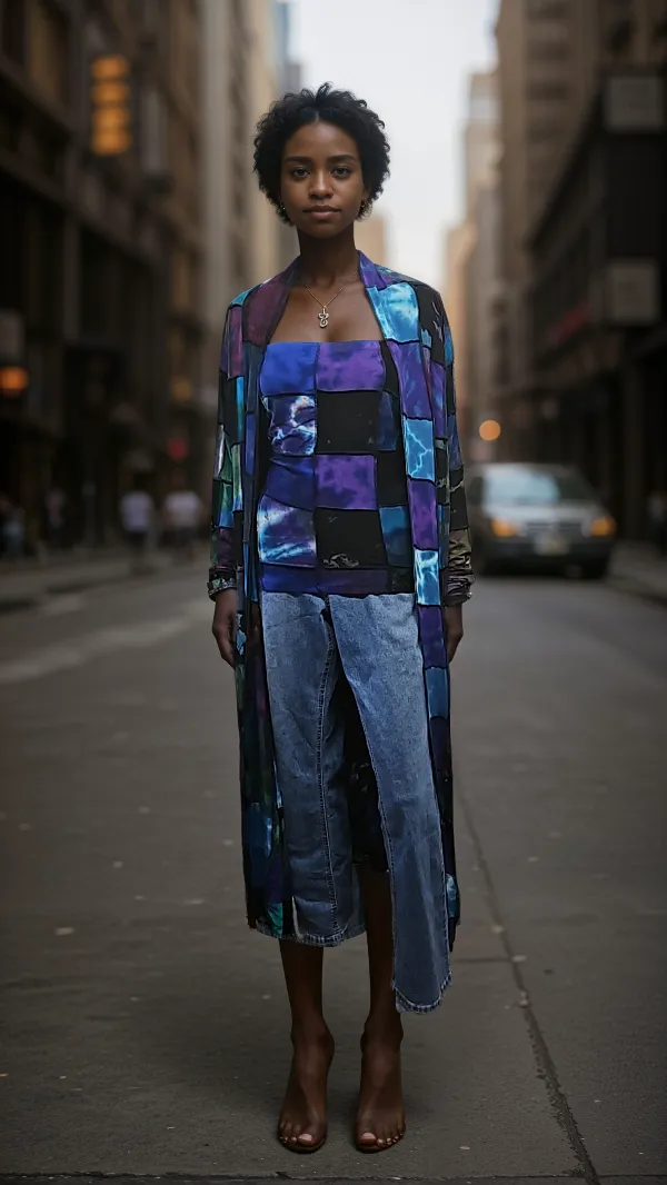 Noelle Patchwork Duster
