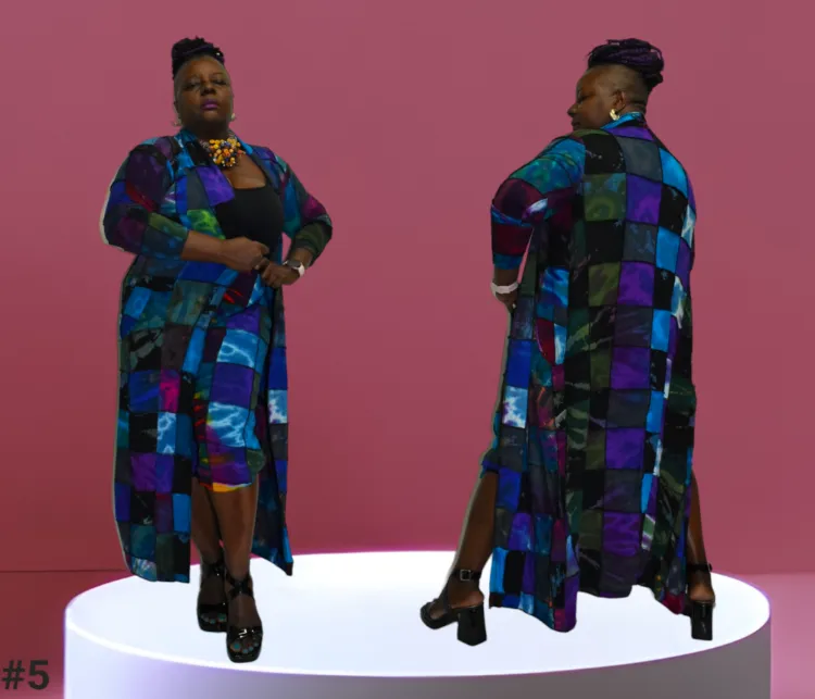 Noelle Patchwork Duster