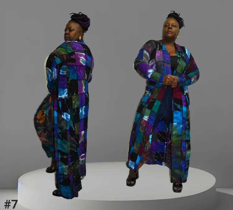 Noelle Patchwork Duster