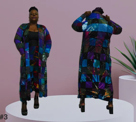 Noelle Patchwork Duster