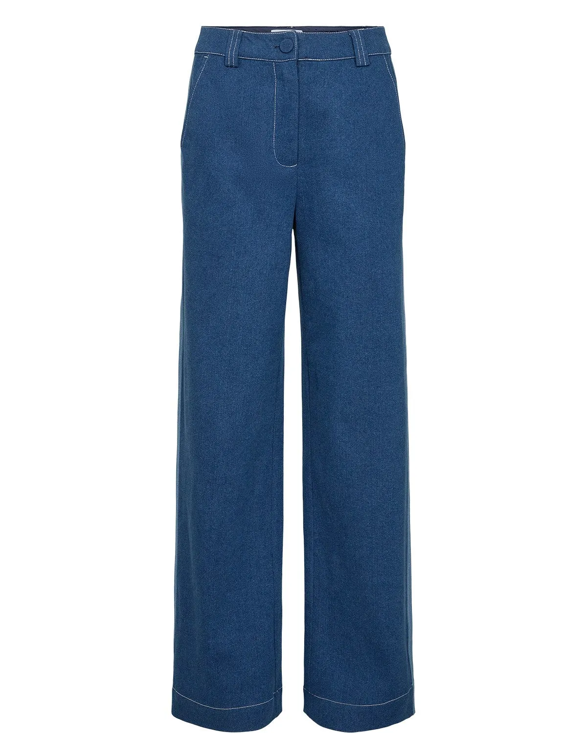 NUISADORA PANTS - Dark Blue Denim