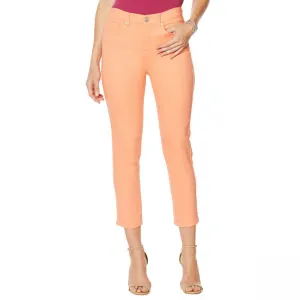 NWT DG2 By Diane Gilman Virtual Stretch Cropped Skinny Jean. 654685 2