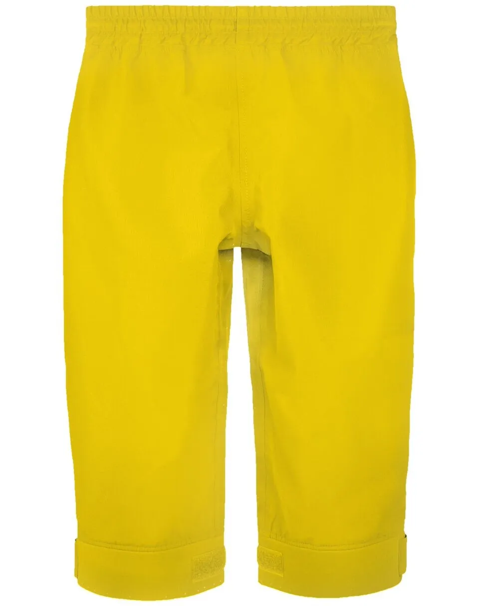Oakiwear Kids Waterproof Rain Pants Boys Girls, Classic Yellow