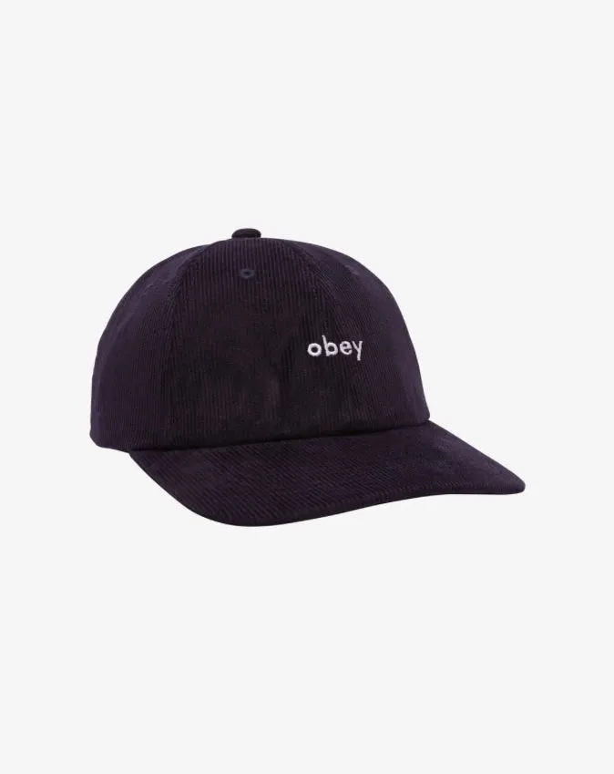 Obey Corduroy 6 Panel Strapback