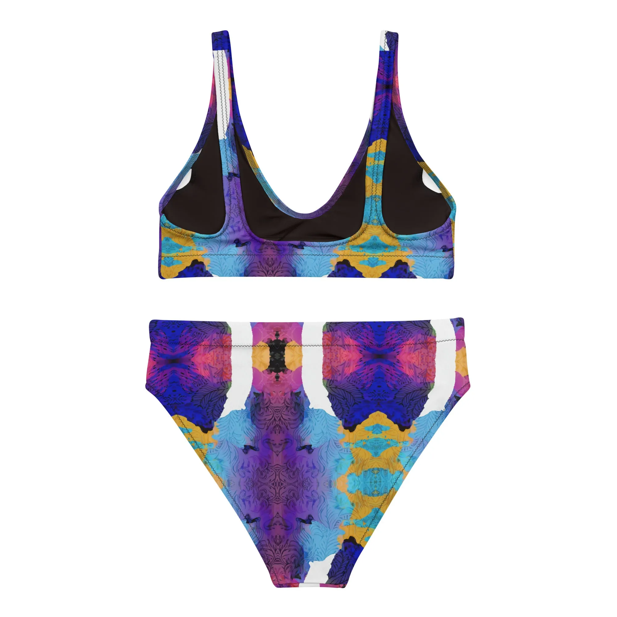 Ocean Mirage high-waisted bikini