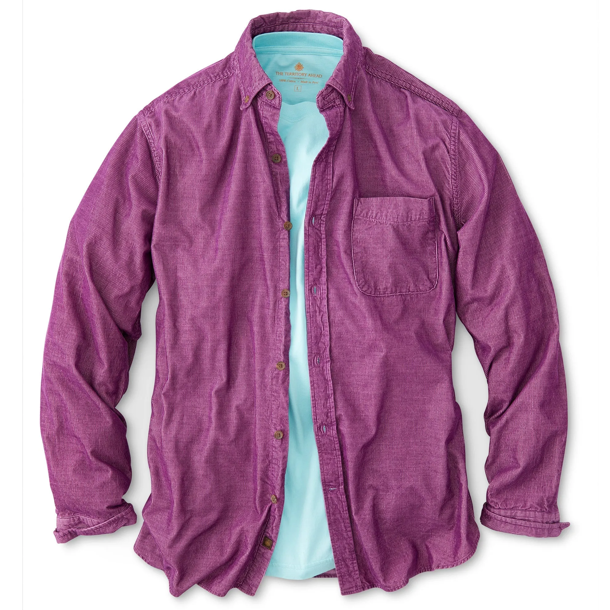 Old Steamboat Solid Corduroy Shirt