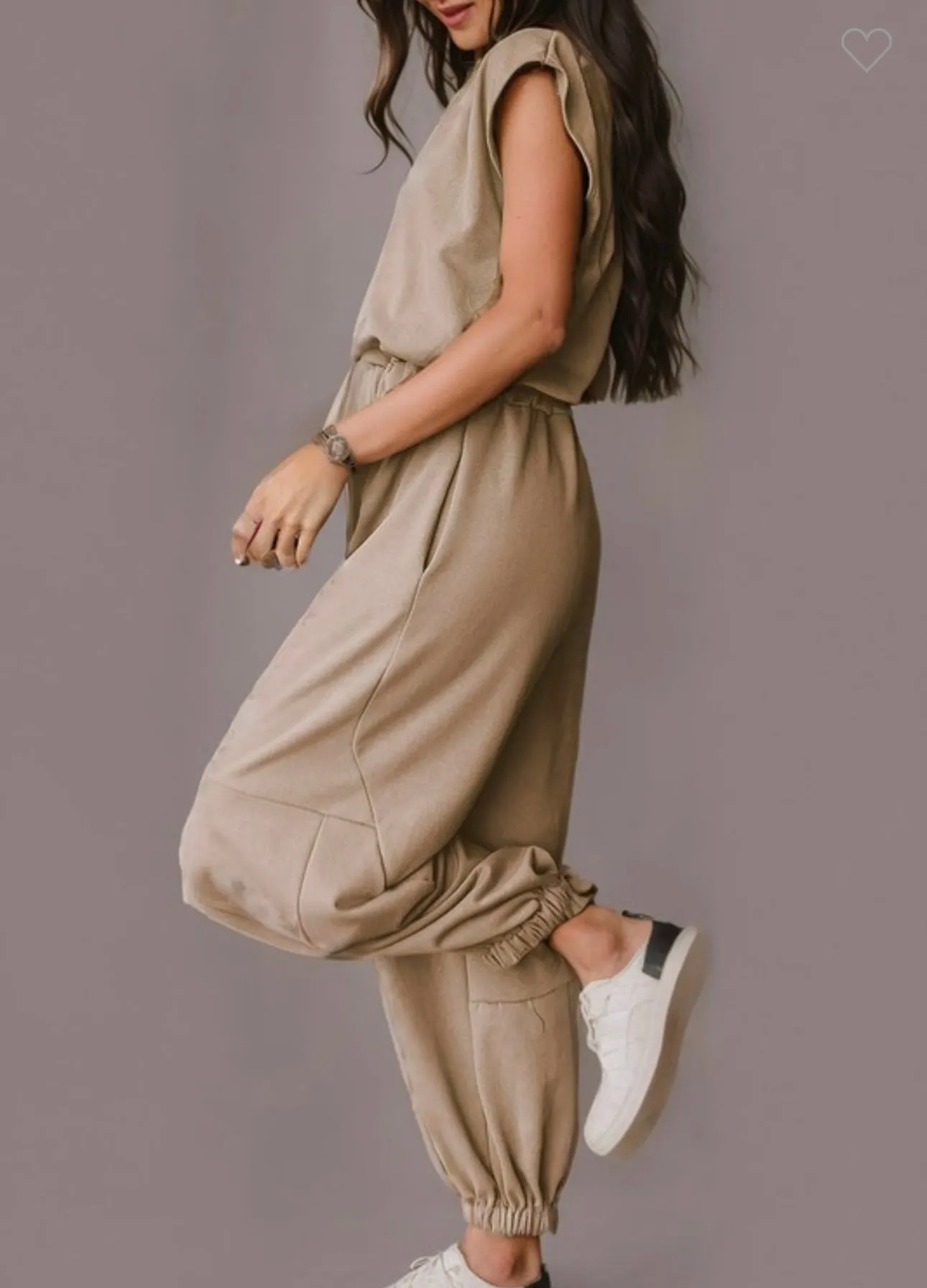 Open Back Jogger Jumper