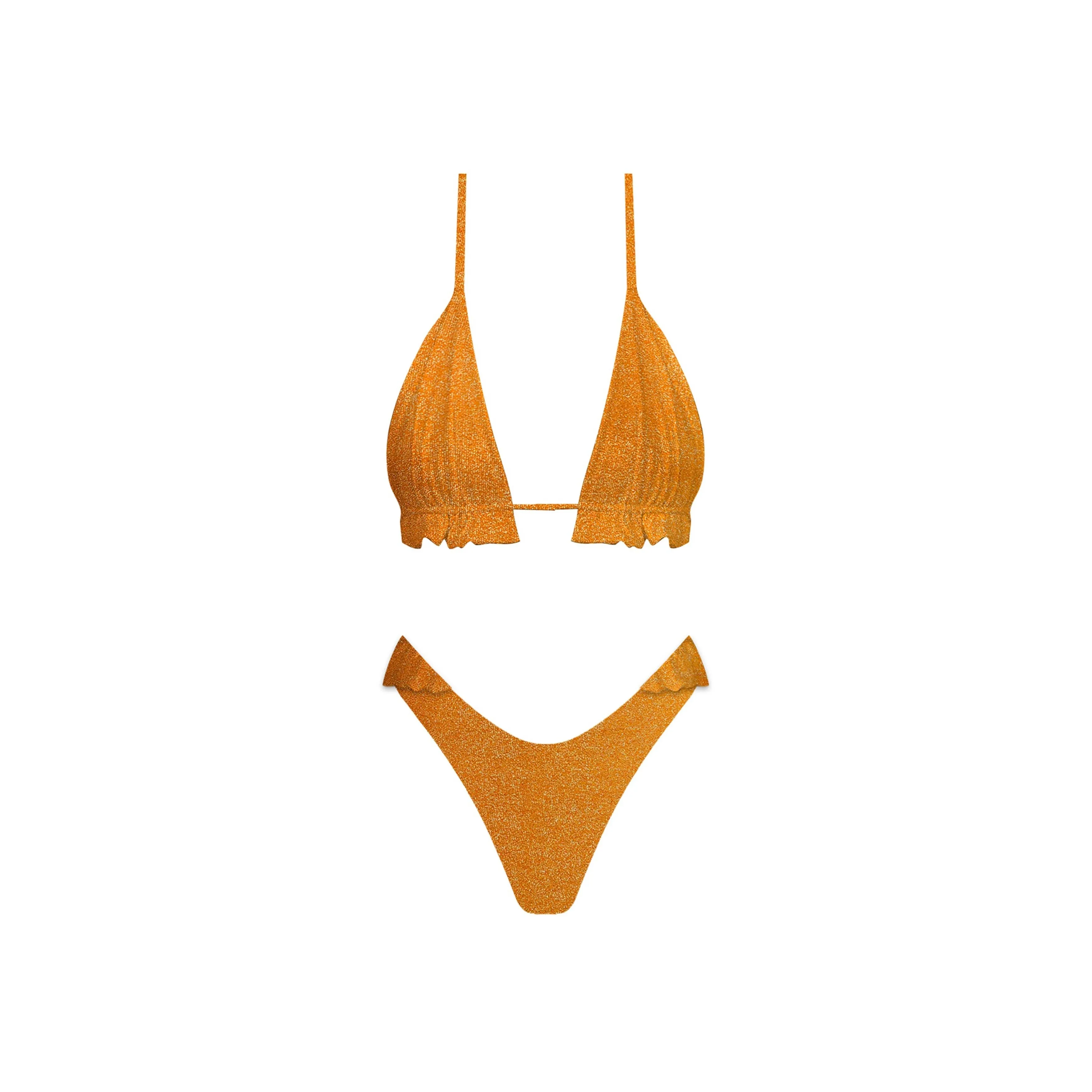 Orange Blossom Bikini Set