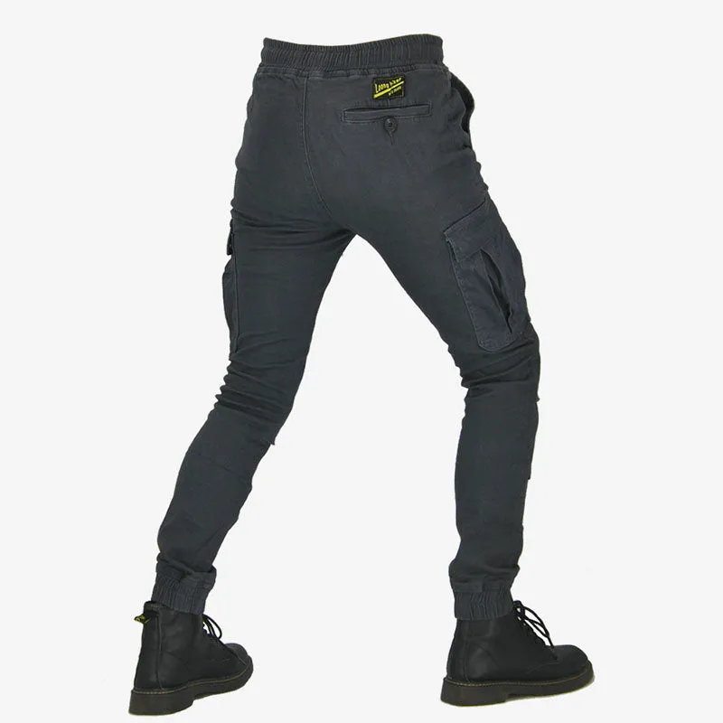 Outdoor Casual Multi-pocket Motorcycle Riding Men's Pants