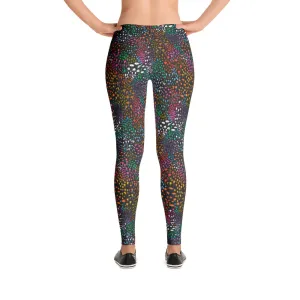 PAINTED MEADOW  Mid-Rise Leggings