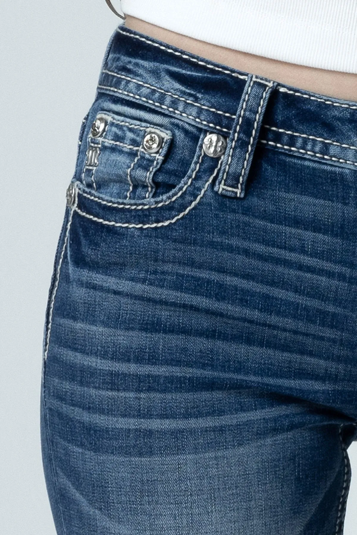 Paisley Peekaboo Capri