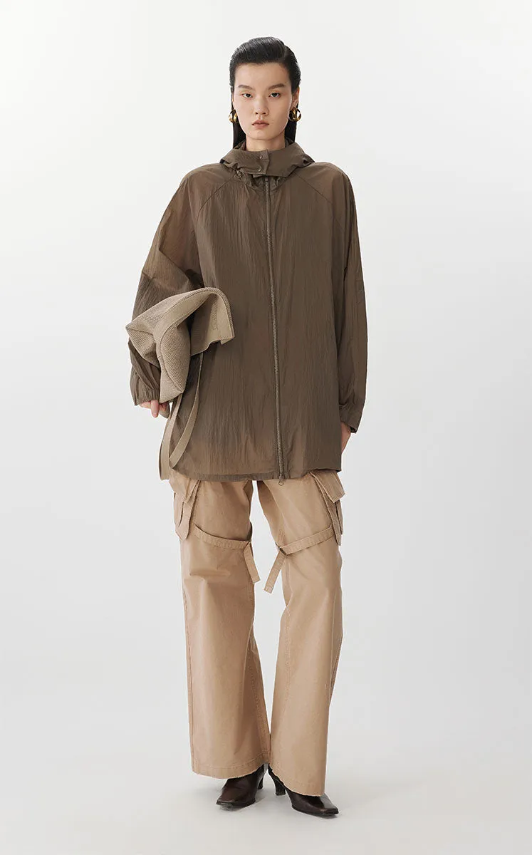 Pants / JNBY Utility Cuffed Cotton Pants