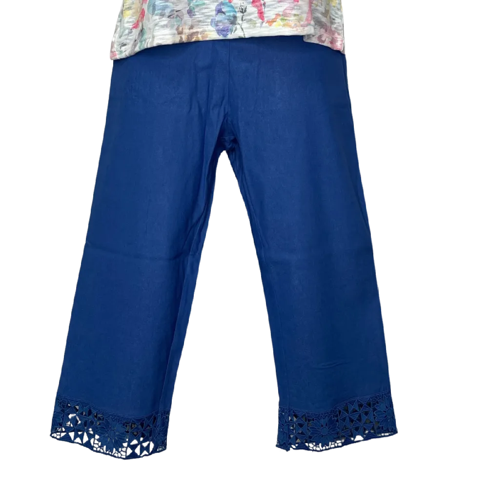 Papa Fashions Penelope Capri - Denim Blue