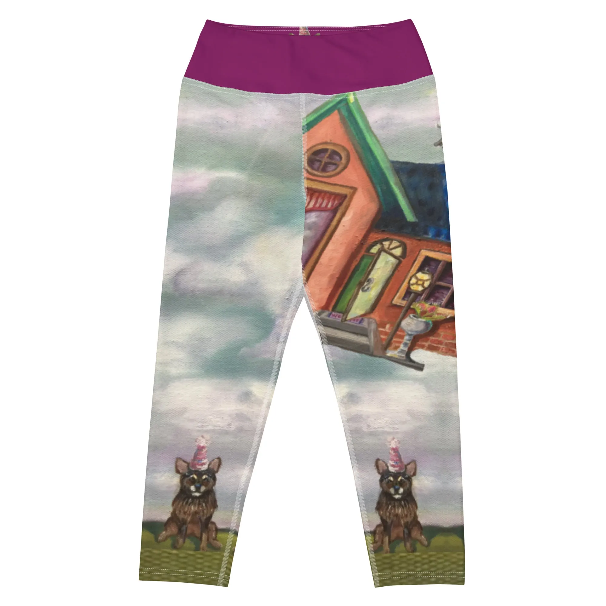 “Party is Over” Yoga Capri Leggings