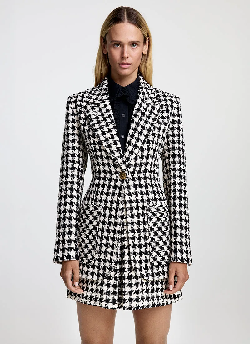 Patch Pocket Tailored Boyfriend Blazer
