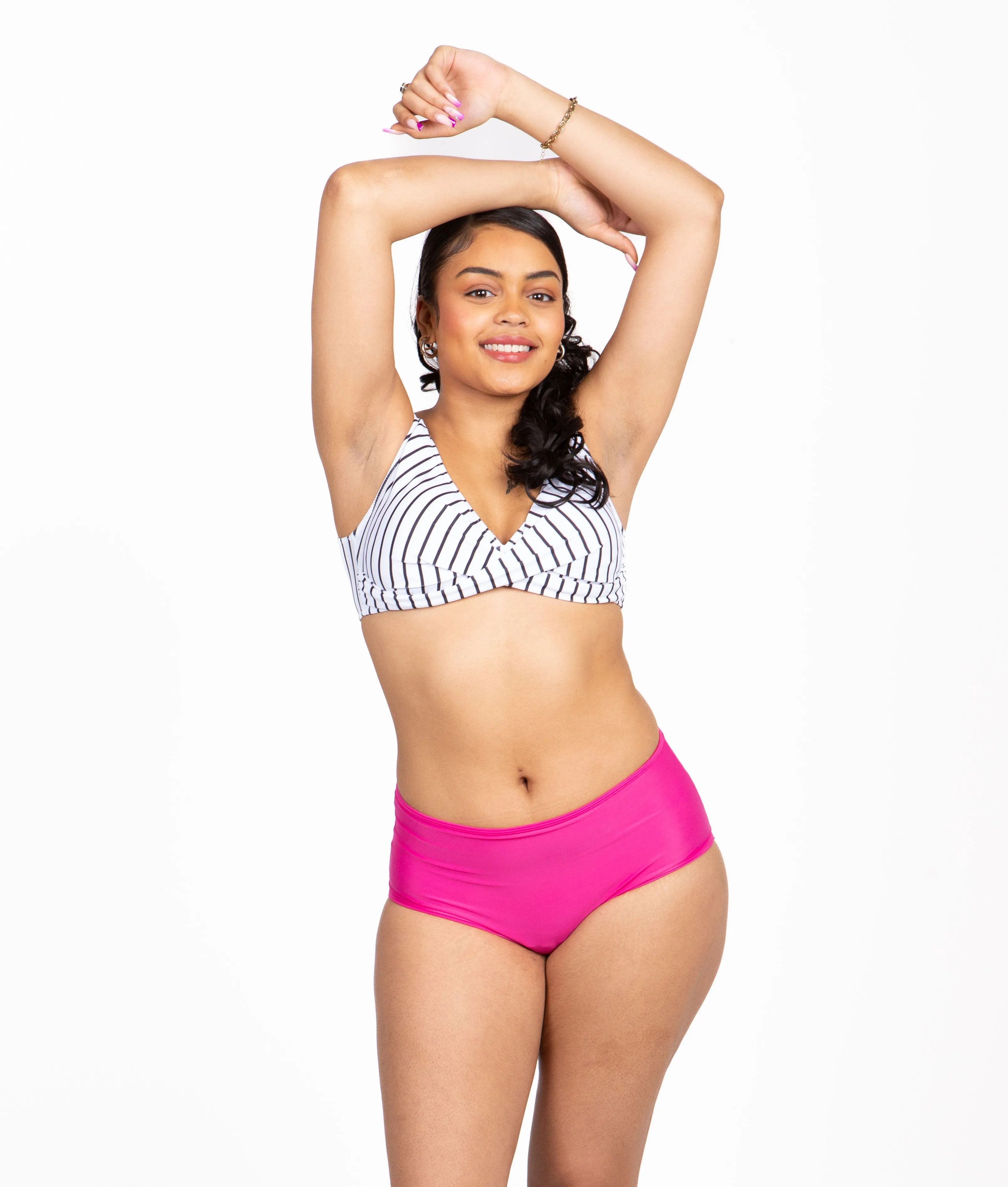Period Swimwear High Waisted Bottoms