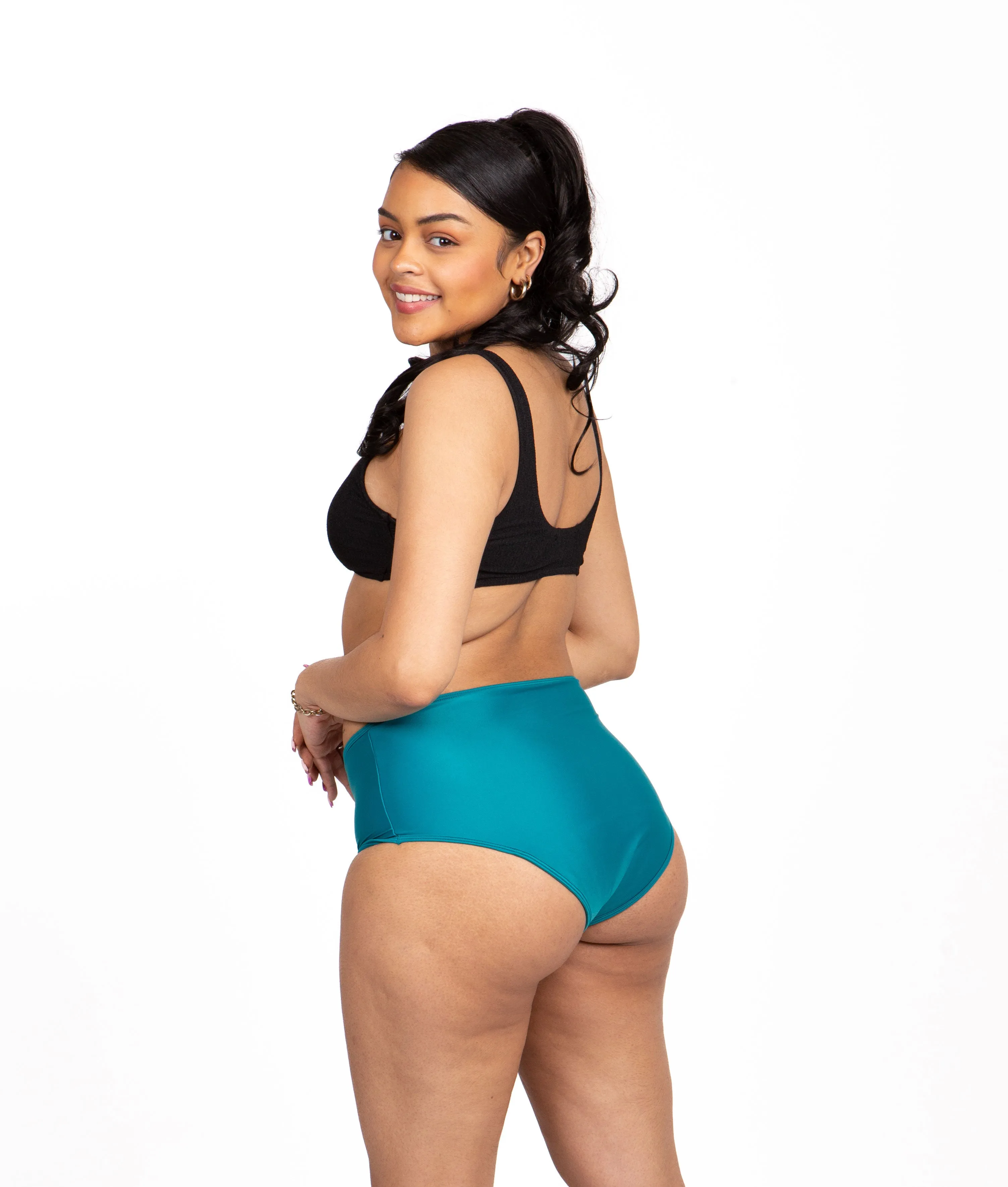Period Swimwear High Waisted Bottoms