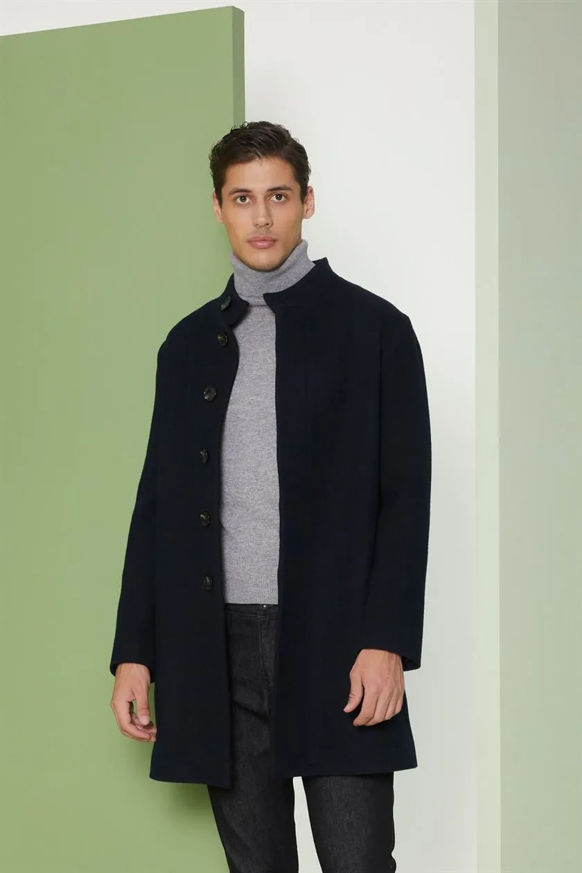 Perona   I   Mens -Outerwear-Blazers & Coat-Ito-Pma-Fv21-214-Navy  AS7490