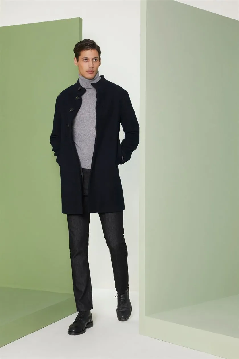 Perona   I   Mens -Outerwear-Blazers & Coat-Ito-Pma-Fv21-214-Navy  AS7490