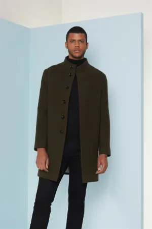 Perona   I   Mens -Outerwear-Blazers & Coat-Ito-Pma-Fv21-214-Olive  AS7496