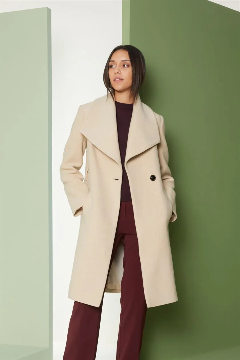 Perona   I   Womens-Outerwear-Blazers & Coat-Aria Pwa-Fv21-7920-Ivory  AS8179