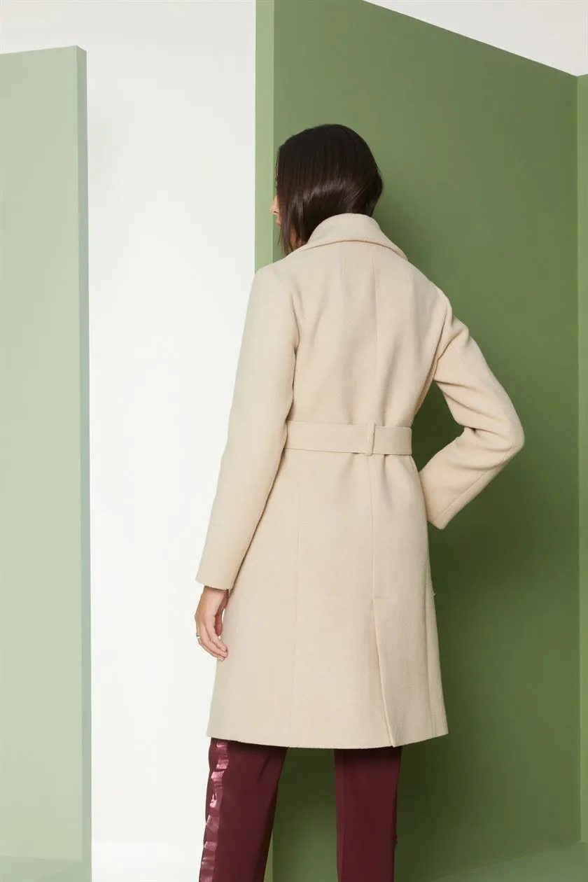 Perona   I   Womens-Outerwear-Blazers & Coat-Aria Pwa-Fv21-7920-Ivory  AS8179