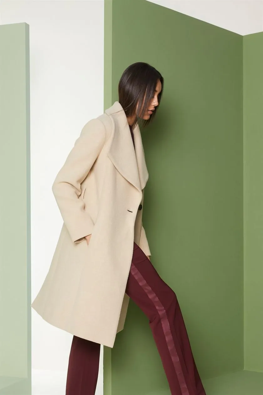 Perona   I   Womens-Outerwear-Blazers & Coat-Aria Pwa-Fv21-7920-Ivory  AS8179