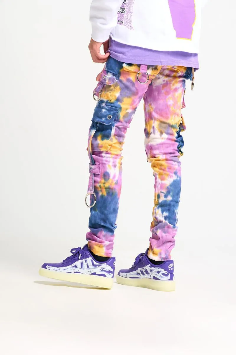 PHEELINGS "AUHL AOLOGNE" CARGO DENIM (MULTI DYE)