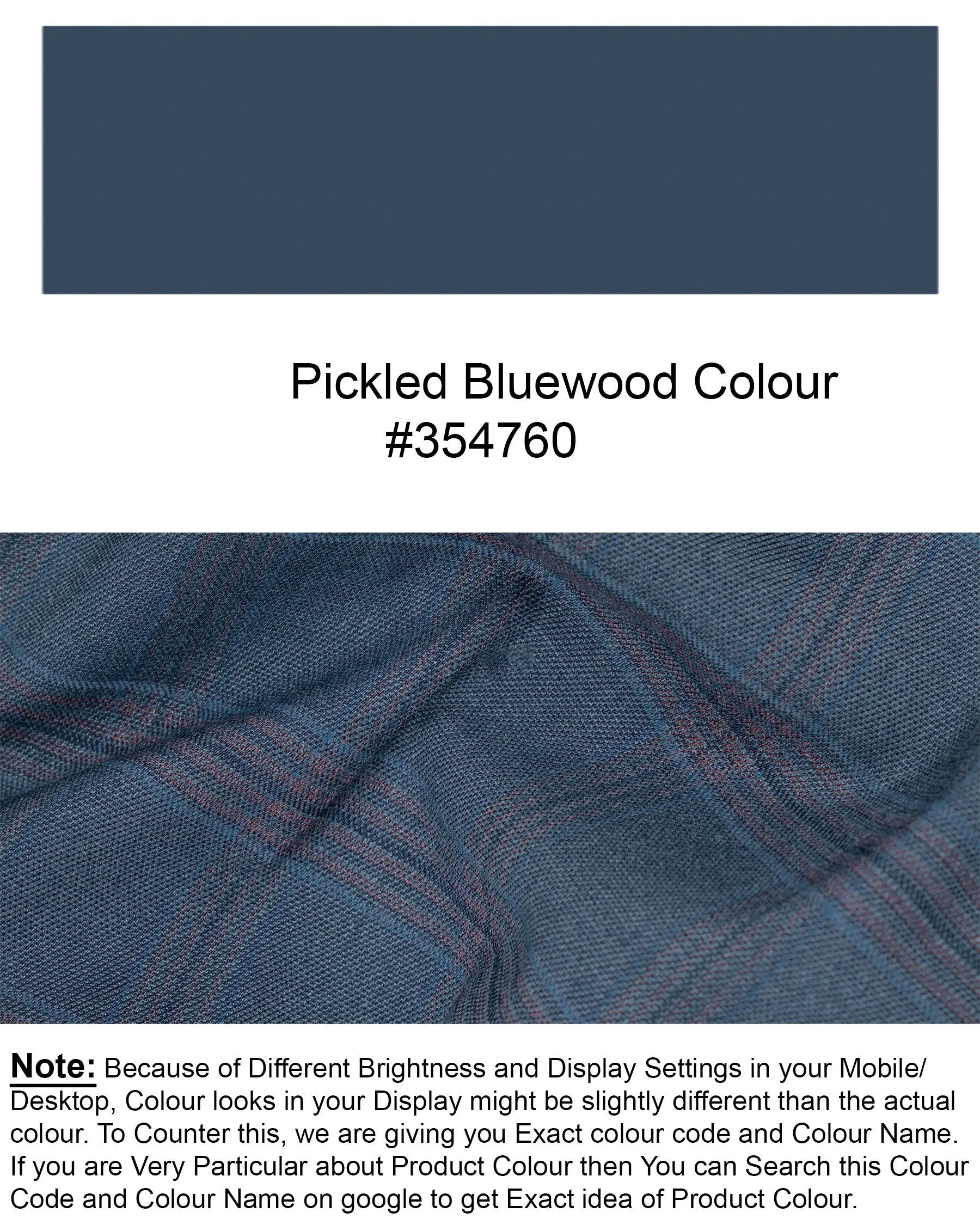 Pickled Bluewood Super fine Checkered Double Breasted Woolrich Blazer