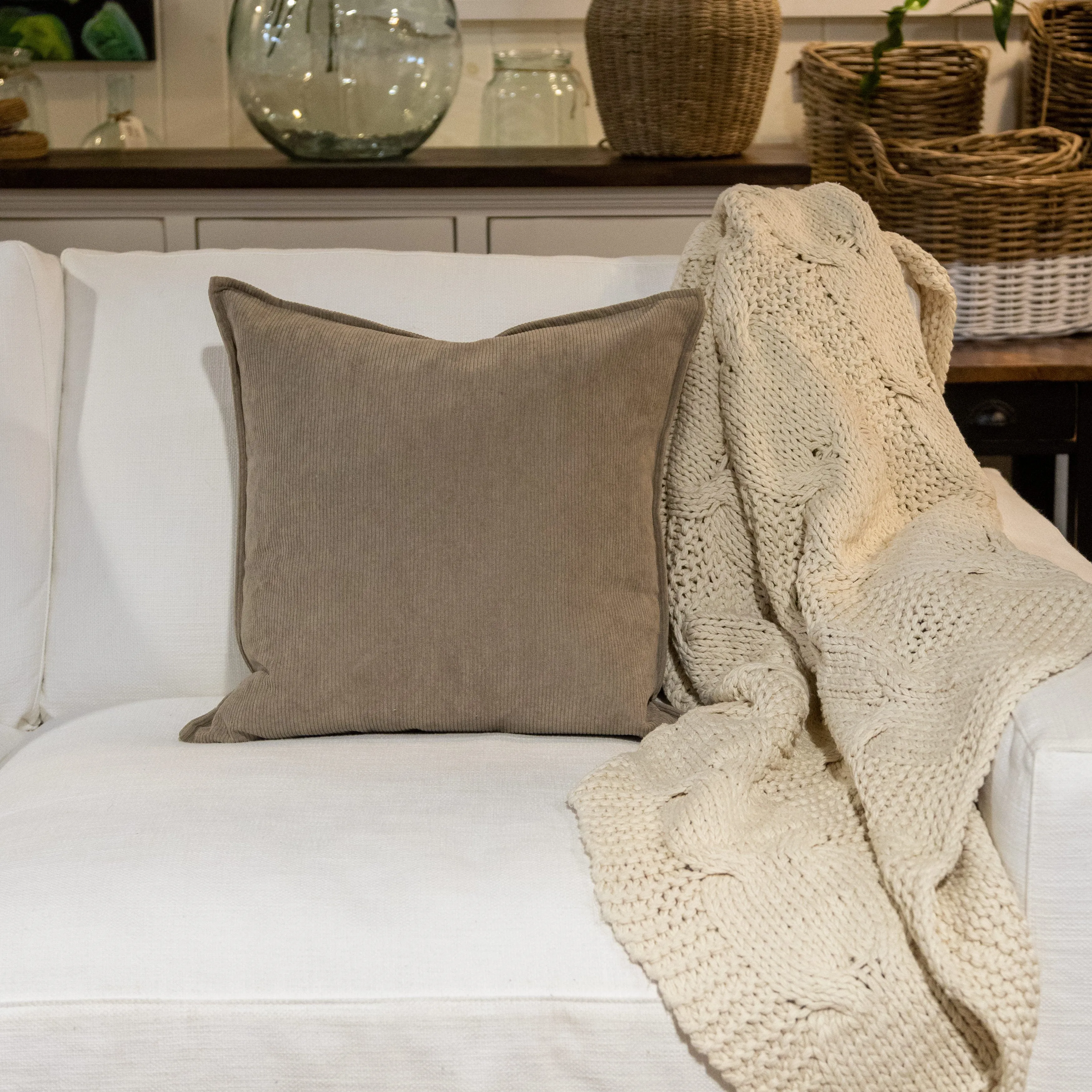 Pillow - Corduroy Natural