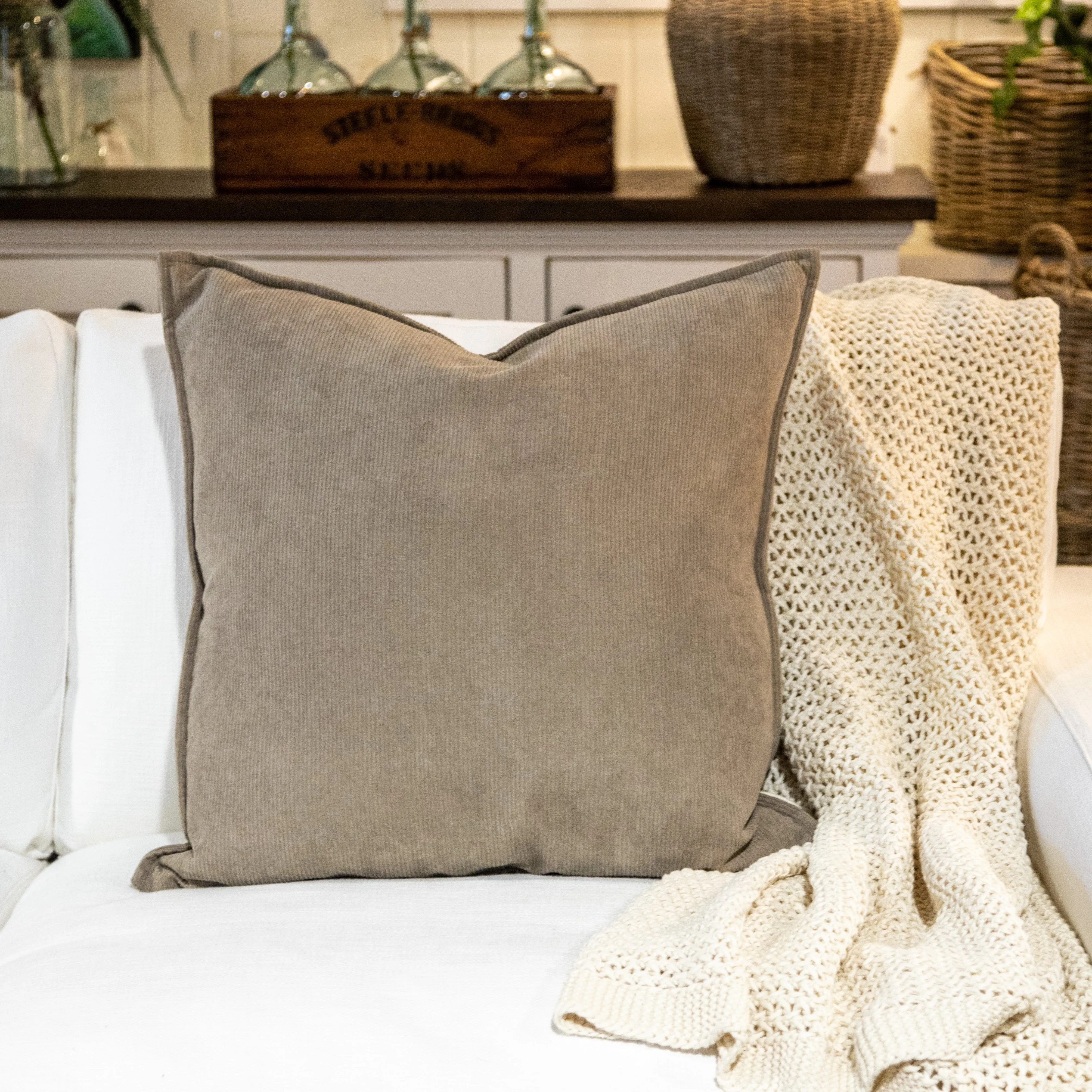 Pillow - Corduroy Natural