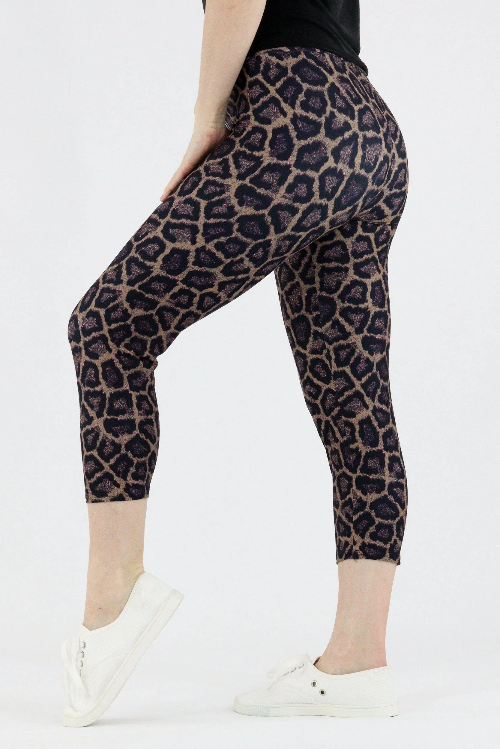 Pink Panther - Casual Capri Leggings