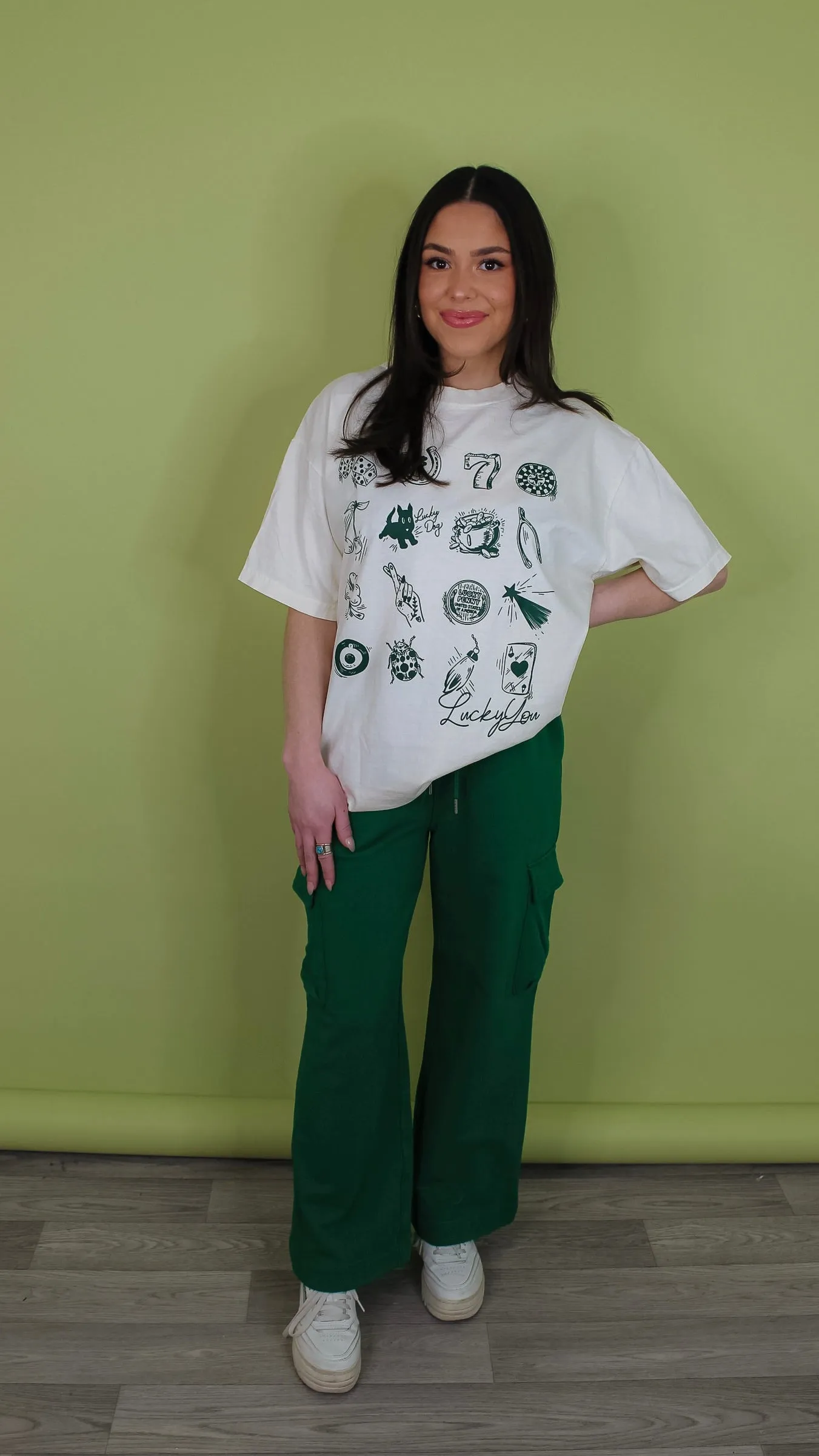 Piper Green Cargo Pants