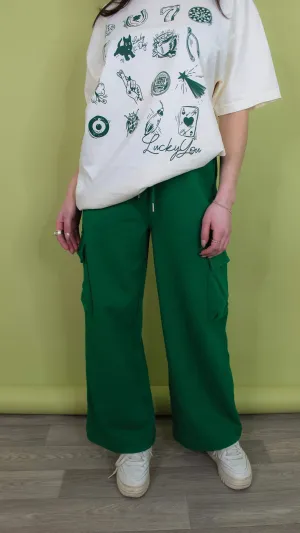 Piper Green Cargo Pants