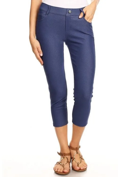 Plus Pull on Jean Capri