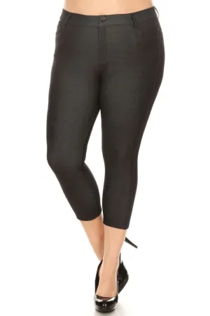 Plus Pull on Jean Capri