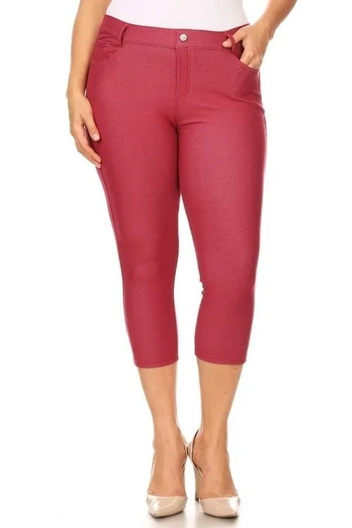 Plus Pull on Jean Capri