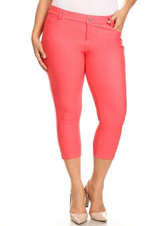 Plus Pull on Jean Capri