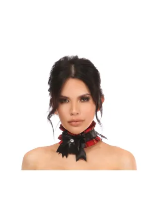 Plus Size Plaid Choker