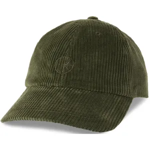 Polar Skate Co Sai Cord Cap Uniform Green