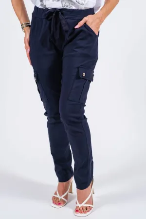 Premium Ashley Cargo Pant w/Back Pockets