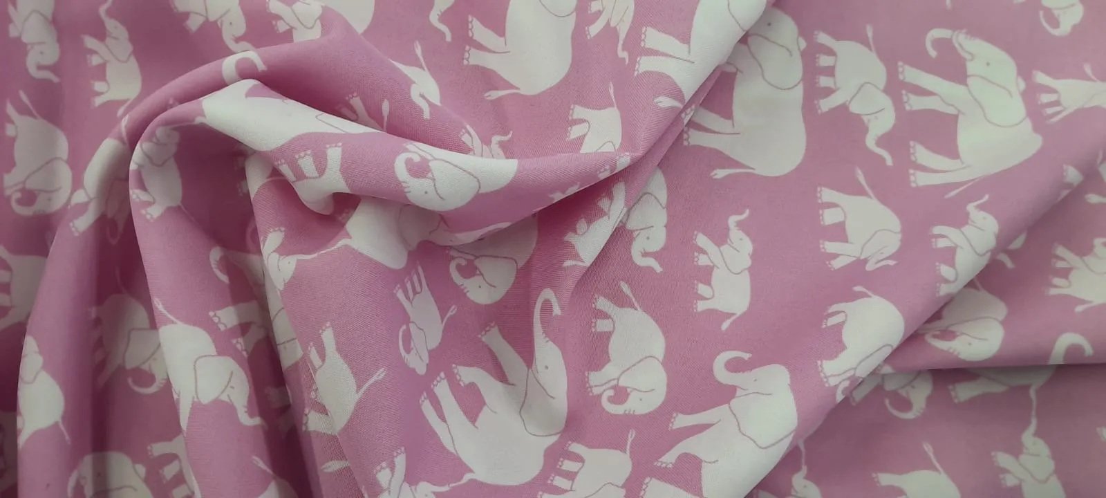 Printed Mini Matt White & Pink