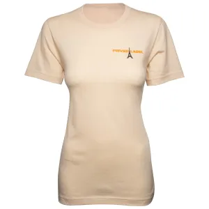 PRIVEE LABEL UNISEX  COLOR TEE - FRENCH VANILLA
