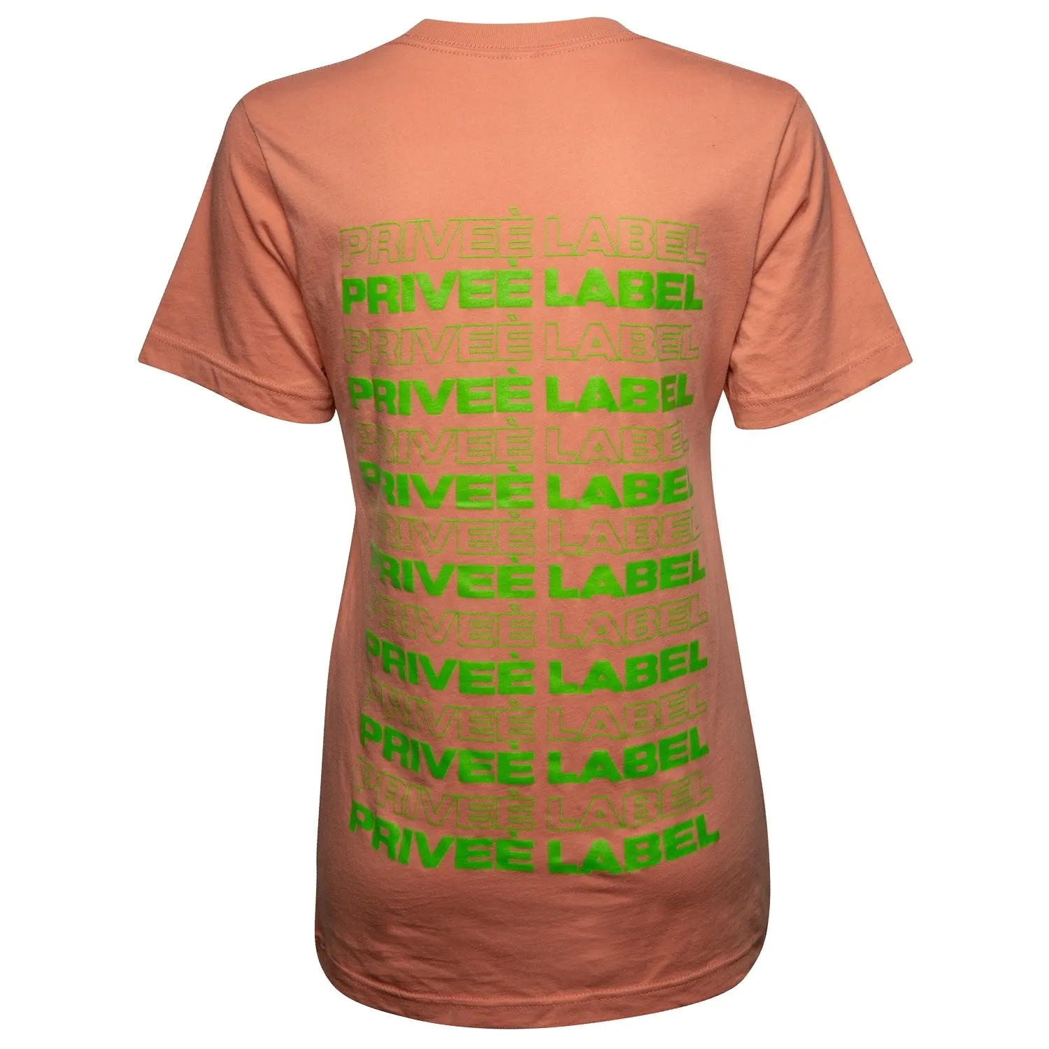 PRIVEE LABEL UNISEX  COLOR TEE - TERRACOTTA PINK