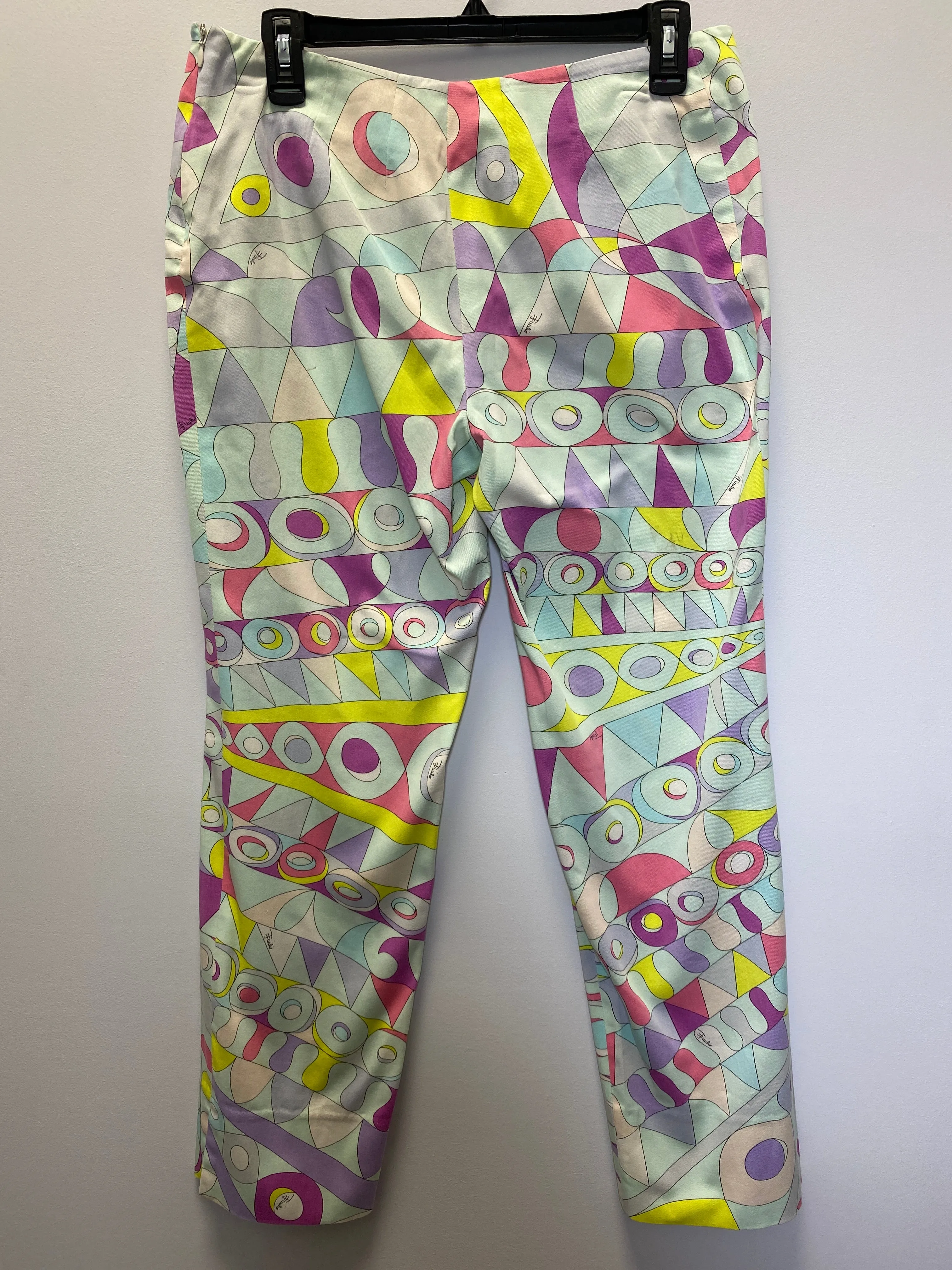 Pucci Print Cotton Ankle Pant