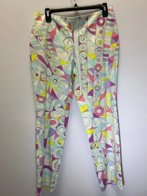 Pucci Print Cotton Ankle Pant