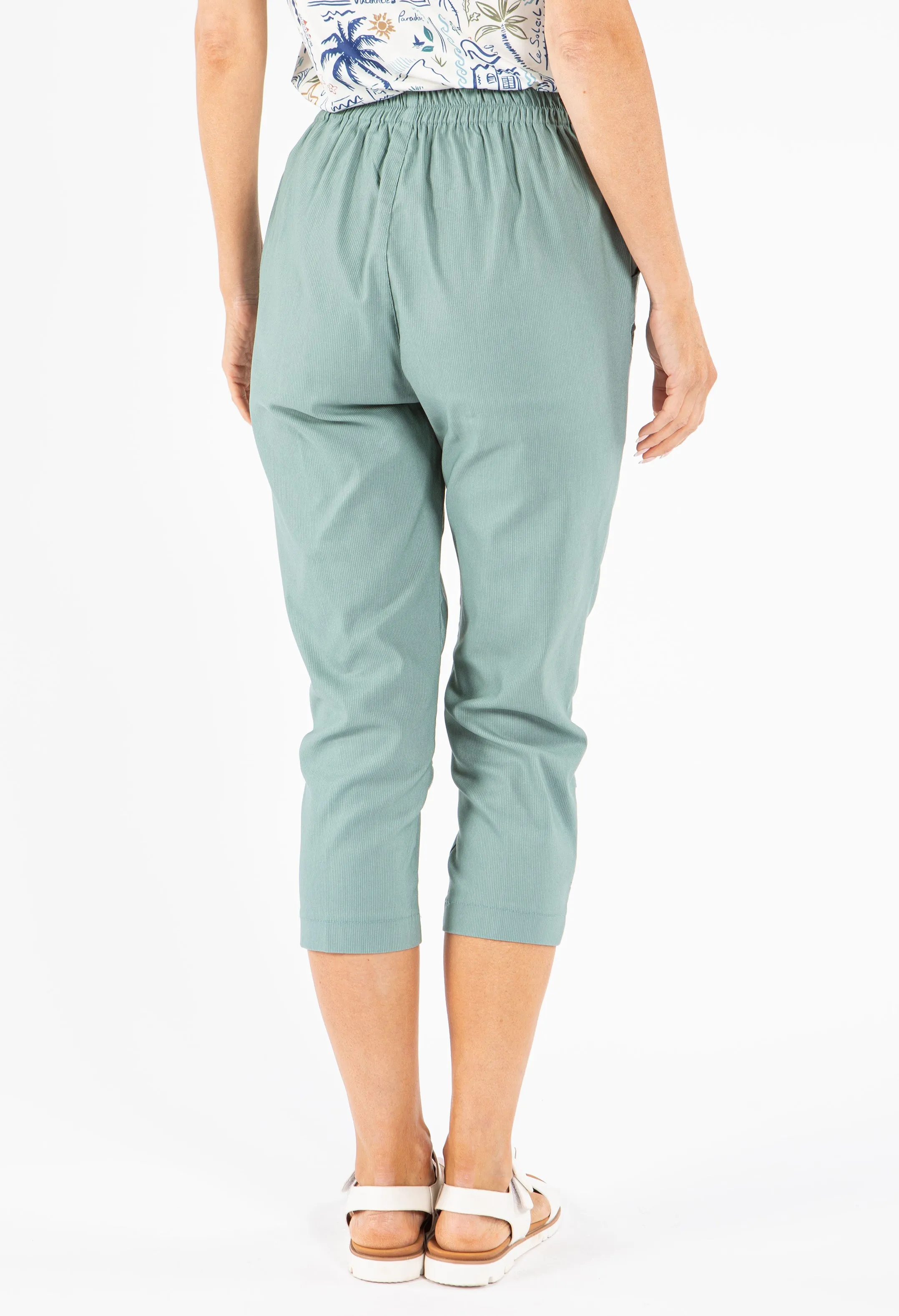Pull On Capris