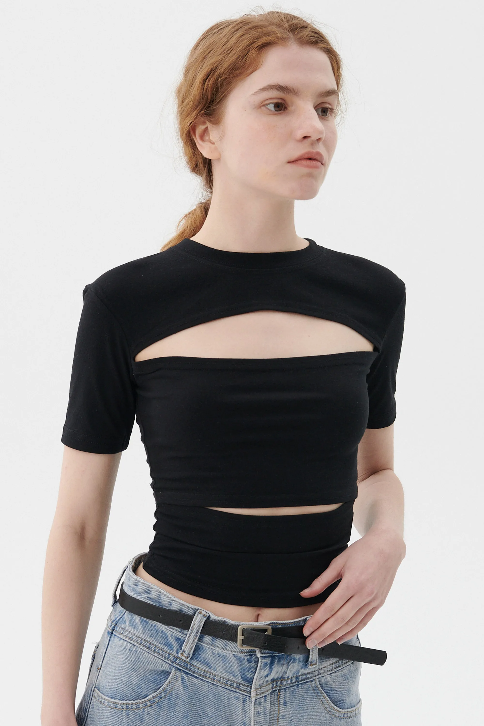Quinn Cutout Top