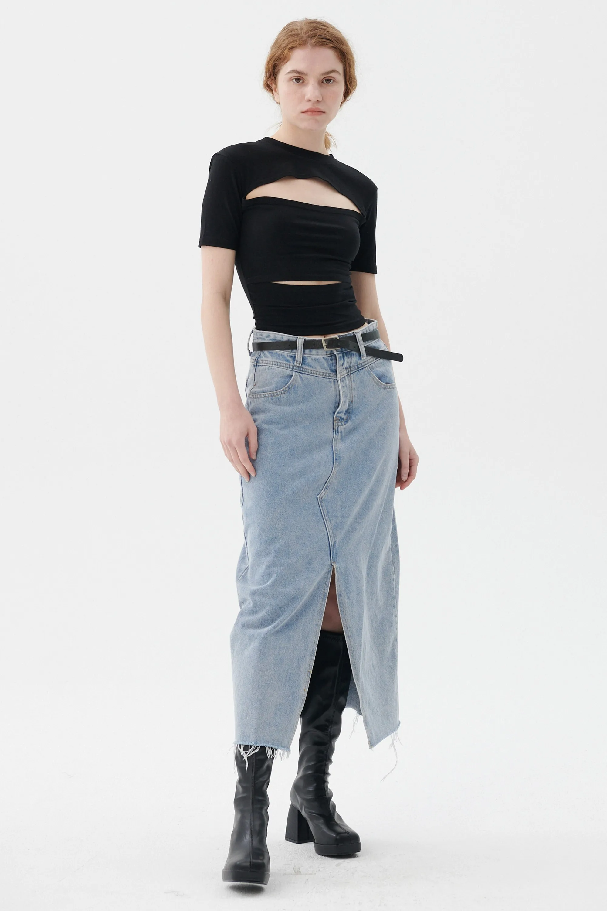 Quinn Cutout Top