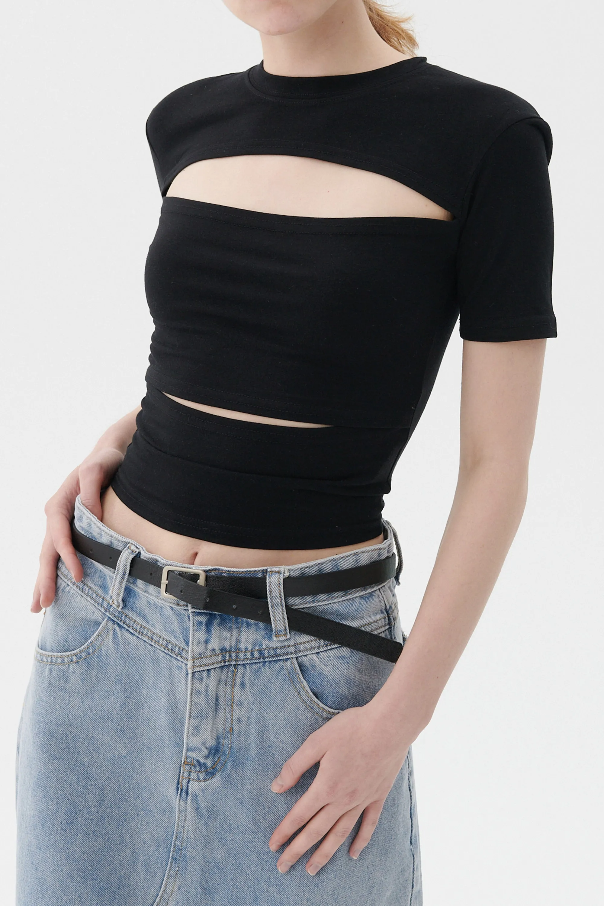 Quinn Cutout Top